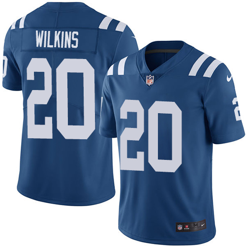 Indianapolis Colts #20 Limited Jordan Wilkins Royal Blue Nike NFL Home Men Jersey Indianapolis Colts Vapor UntouchableVapor Untouchable jerseys